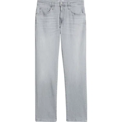 Nordstrom Straight Leg Jeans In Light Grey Denim