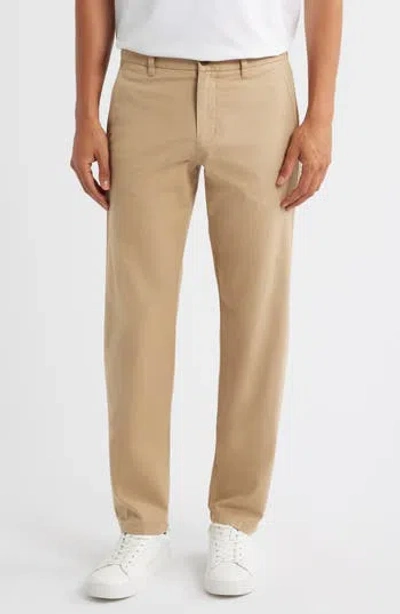 Nordstrom Straight Stretch Cotton Chinos In Nude