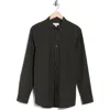 Nordstrom Stretch Cotton Button-down Oxford Shirt In Black