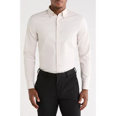 NORDSTROM NORDSTROM STRETCH COTTON BUTTON-DOWN OXFORD SHIRT