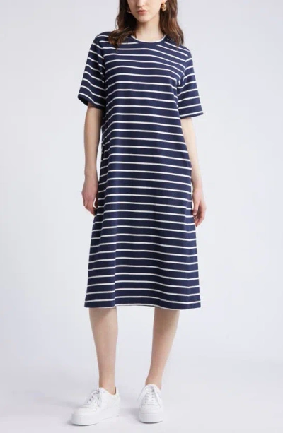 cotton striped midi dress Kilentar Minata Strapless Striped Midi Dress – KÍLÉNTÁR