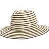 Nordstrom Stripe Packable Panama Hat In Natural Stripe