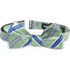 Nordstrom Stripe Silk Pre-tied Bow Tie In Green