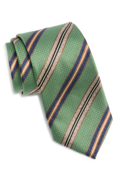Nordstrom Striped Silk Tie In Multi