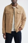 Nordstrom Suede Jacket In Neutral