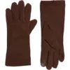 Nordstrom Suede Touchscreen Gloves In Brown