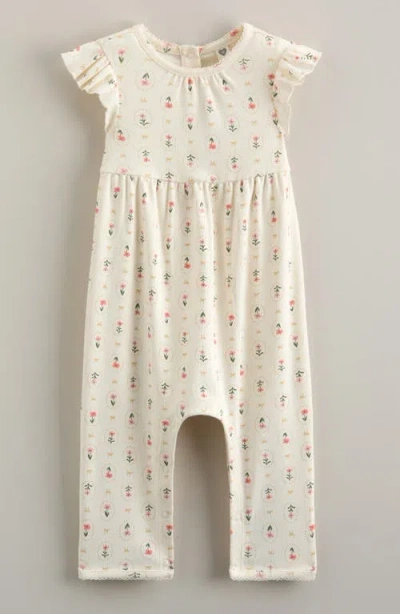 Nordstrom Babies'  Sweet Ruffle Romper In Multi