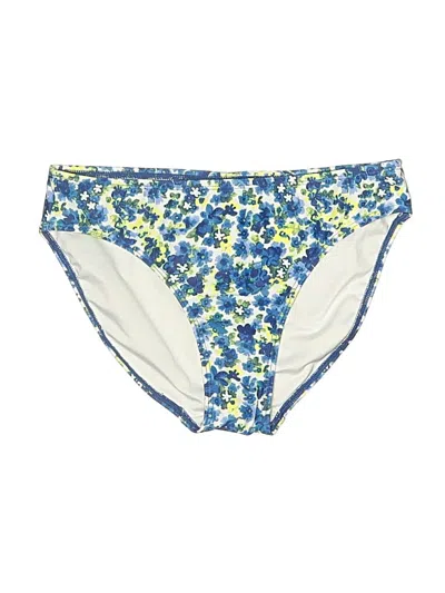 Pre-owned Nordstrom Swimsuit Bottoms In Blue