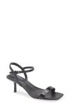 Nordstrom Sydney Ankle Strap Sandal In Black