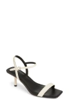 Nordstrom Sydney Ankle Strap Sandal In Ivory Vanilla