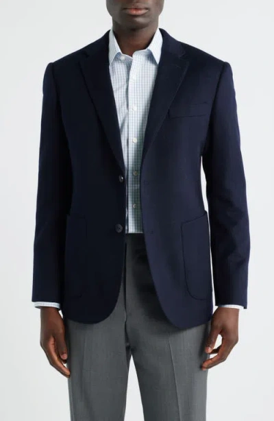 Nordstrom Tan Cashmere Sport Coat In Blue