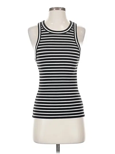 Nordstrom Tank Top Black Halter Neckline Tops
