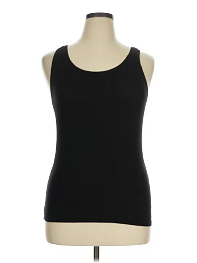 Pre-owned Nordstrom Tank Top Black Halter Neckline Tops