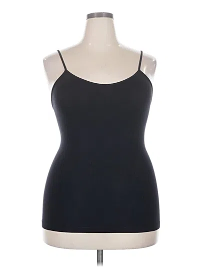 Pre-owned Nordstrom Tank Top Black Strapless Neckline Tops