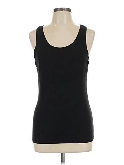 Pre-owned Nordstrom Tank Top Black Strapless Neckline Tops