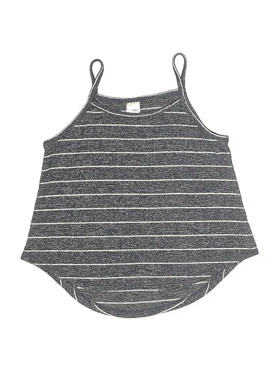 Pre-owned Nordstrom Kids' Tank Top Gray Halter Neckline Tops