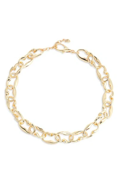 Nordstrom Teardrop Chain Necklace In Gold