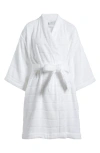 Nordstrom Terry Rib Short Robe In White