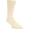 Nordstrom Textured Check Viscose Blend Socks In White