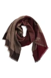 Nordstrom Textured Lightweight Cashmere Scarf In Multi