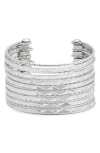 Nordstrom Textured Multiband Cuff Bracelet