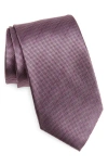 Nordstrom Textured Pinstripe Silk Jacquard Tie