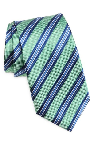 Nordstrom Textured Stripe Silk Jacquard Tie