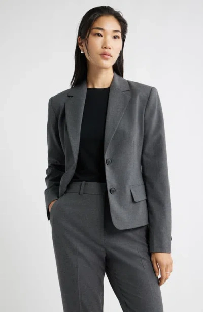 Nordstrom The Hanna Slim Fit Blazer In Gray