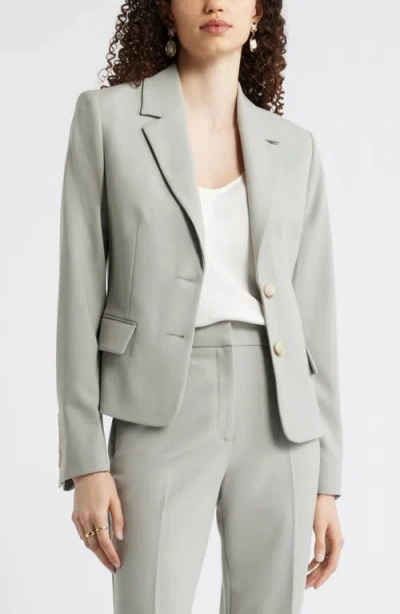 Nordstrom The Hanna Slim Fit Blazer In Green