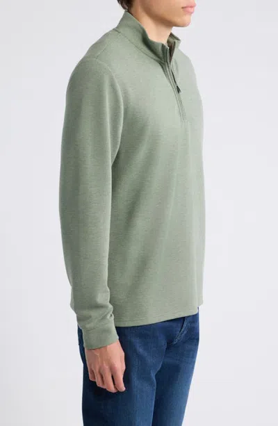 Nordstrom The Helm Quarter-zip Pullover In Green