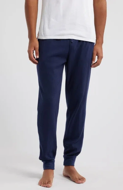 Nordstrom Thermal Lounge Joggers In Navy Peacoat