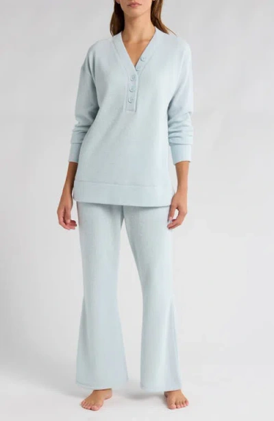 Nordstrom Thermal Pajamas In Blue Drift