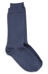 Nordstrom Tonal Dot Crew Socks In Grey Folkstone