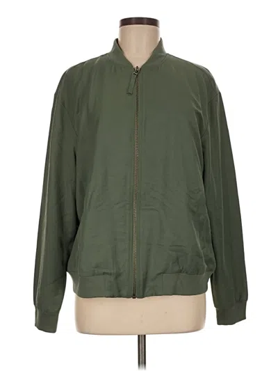 Pre-owned Nordstrom Track Jacket In Green
