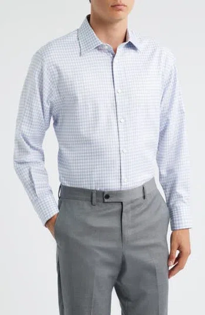 Nordstrom Traditional Fit Check Premium Non-iron Cotton Dress Shirt In Multi