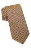 Nordstrom Trammel Textured Silk Tie In Gold