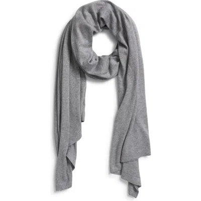 Nordstrom Transitional Knit Travel Wrap In Gray