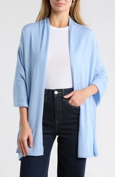 Nordstrom Travel Wrap Scarf In Blue