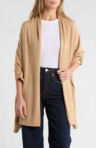 Nordstrom Travel Wrap Scarf In Brown