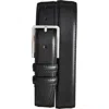 Nordstrom Travis Leather Belt In Black