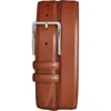 Nordstrom Travis Leather Belt In Tan Chestnut