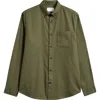 Nordstrom Tech-smart Trim Fit Check Stretch Button-down Shirt In Green Depths