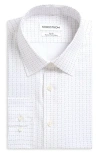 Nordstrom Trim Fit Performance Dress Shirt In Pink Geo