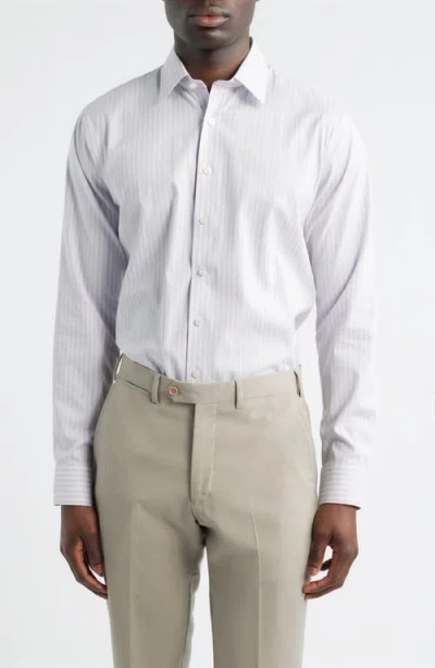 Nordstrom Trim Fit Premium Performance Dress Shirt In White