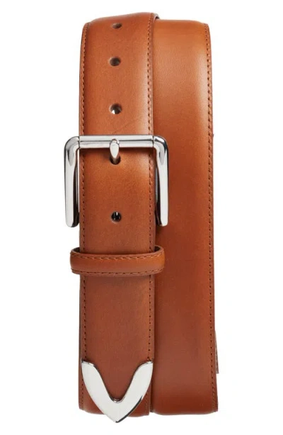 Nordstrom Tripp Leather Belt In Gray