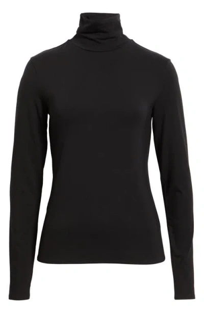 Nordstrom Turtleneck Knit Top In Black