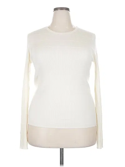 Pre-owned Nordstrom Turtleneck Sweater In Ivory