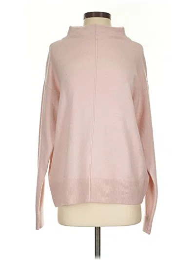 Pre-owned Nordstrom Turtleneck Sweater In Pink