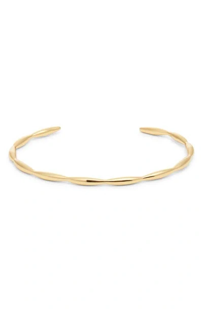 Nordstrom Twist Cuff Bracelet In Purple