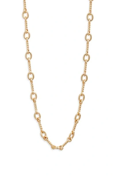 Nordstrom Twisted Figaro Chain Necklace In Gold